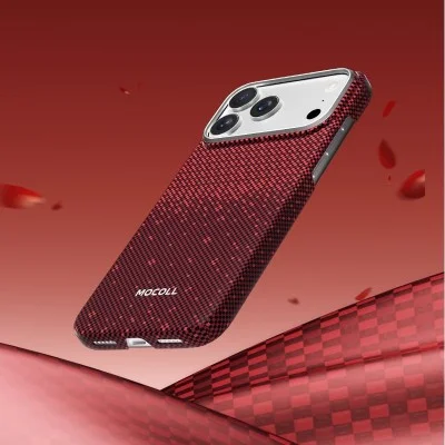 Iphone 17 pro max bulletproof magsafe case by mocol - Red